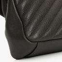 Saint Laurent Medium College Chevron Quilted Leather Crossbody Bag