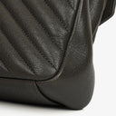 Saint Laurent Medium College Chevron Quilted Leather Crossbody Bag