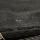 Saint Laurent Medium College Chevron Quilted Leather Crossbody Bag