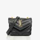 Saint Laurent Micro Loulou Airpods Crossbody Bag