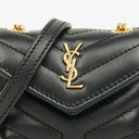 Saint Laurent Micro Loulou Airpods Crossbody Bag