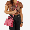 Saint Laurent Nano Sac De Jour Pink Calfskin Leather Handbag