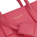 Saint Laurent Nano Sac De Jour Pink Calfskin Leather Handbag