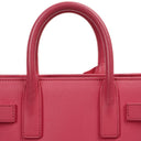 Saint Laurent Nano Sac De Jour Pink Calfskin Leather Handbag
