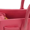 Saint Laurent Nano Sac De Jour Pink Calfskin Leather Handbag