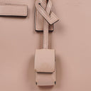 Saint Laurent Sac De Jour Baby In Powder Pink Calfskin Leather