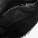 Saint Laurent West Hollywood Crocodile Embossed Grey Leather Shoulder Bag
