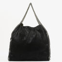 Stella McCartney Black Falabella Tote Vegan Shaggy Deer