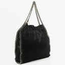 Stella McCartney Black Falabella Tote Vegan Shaggy Deer