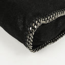 Stella McCartney Black Falabella Tote Vegan Shaggy Deer