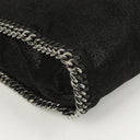 Stella McCartney Black Falabella Tote Vegan Shaggy Deer