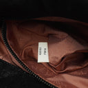 Stella McCartney Falabella Black Quilted Vegan Shaggy Deer Tote Bag