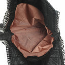 Stella McCartney Falabella Black Quilted Vegan Shaggy Deer Tote Bag