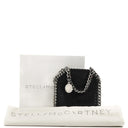 Stella McCartney Falabella Micro Tote Black Vegan Shaggy Deer Bag