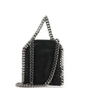 Stella McCartney Falabella Micro Tote Black Vegan Shaggy Deer Bag
