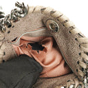 Stella McCartney Falabella Micro Tote Vegan Shaggy Deer Bag