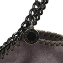 Stella McCartney Falabella Mini Tote Bark Vegan Shaggy Deer Fold Over Bag