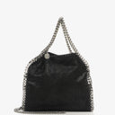 Stella McCartney Falabella Mini Tote Black Vegan Shaggy Deer Fold Over Bag