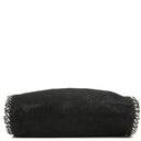 Stella McCartney Falabella Mini Tote Black Vegan Shaggy Deer Fold Over Bag