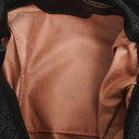 Stella McCartney Falabella Mini Tote Black Vegan Shaggy Deer Fold Over Bag