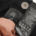 Stella McCartney Falabella Mini Tote Black Vegan Shaggy Deer Fold Over Bag