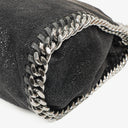 Stella McCartney Falabella Mini Tote Black Vegan Shaggy Deer Fold Over Bag