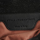 Stella McCartney Falabella Mini Tote Black Vegan Shaggy Deer Fold Over Bag