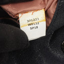 Stella McCartney Falabella Mini Tote Dark Navy Vegan Shaggy Deer Fold Over Bag