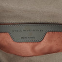 Stella McCartney Falabella Mini Tote Steel Grey Vegan Shaggy Deer Fold Over Bag