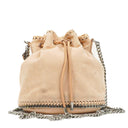 Stella McCartney Falabella Small Powder Shaggy Deer Bucket Bag