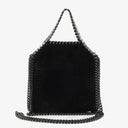 Stella McCartney Falabella Tiny Tote Black Velvet