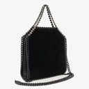 Stella McCartney Falabella Tiny Tote Black Velvet