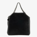 Stella McCartney Falabella Tiny Tote Black Velvet