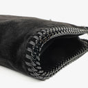 Stella McCartney Falabella Tiny Tote Black Velvet