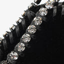 Stella McCartney Falabella Tiny Tote Black Velvet