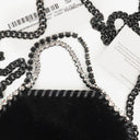 Stella McCartney Falabella Tiny Tote Black Velvet
