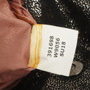 Stella McCartney Falabella Tiny Tote Rhutenium Chamois Shiny Dotted Vegan Shaggy Deer