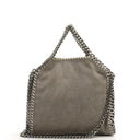 Stella McCartney Falabella Tiny Tote Steel Grey Vegan Shaggy Deer