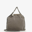 Stella McCartney Falabella Tiny Tote Steel Grey Vegan Shaggy Deer
