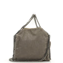Stella McCartney Falabella Tiny Tote Steel Grey Vegan Shaggy Deer