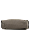 Stella McCartney Falabella Tiny Tote Steel Grey Vegan Shaggy Deer