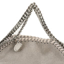 Stella McCartney Falabella Tiny Tote Steel Grey Vegan Shaggy Deer