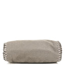 Stella McCartney Falabella Tiny Tote Steel Grey Vegan Shaggy Deer