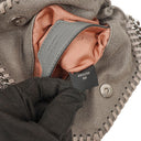 Stella McCartney Falabella Tiny Tote Steel Grey Vegan Shaggy Deer