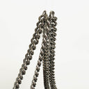 Stella McCartney Falabella Tote Black Vegan Shaggy Deer Fold Over Bag
