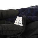 Stella McCartney Falabella Tote Blue Leopard Print Vegan Shaggy Deer Fold Over Bag