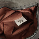 Stella McCartney Falabella Tote Steel Grey Vegan Shaggy Deer Fold Over Bag
