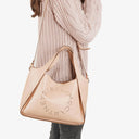 Stella McCartney Logo Crossbody Powder Tote Bag