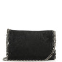 Stella McCartney Mini Falabella Black Vegan Shaggy Deer Shoulder Bag