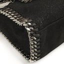 Stella McCartney Mini Falabella Black Vegan Shaggy Deer Shoulder Bag